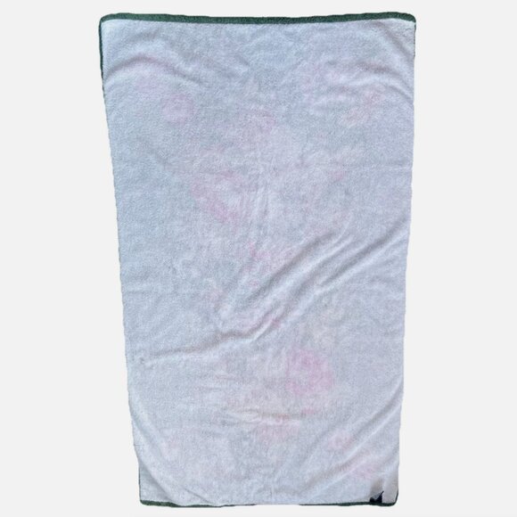 Ralph Lauren LOT OF 3 Green Floral Bathroom Towel Set 2 Bath 1 Hand Rose Vintage - Picture 11 of 16